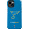 NHL St. Louis Blues Distressed iPhone 15 Impact Case